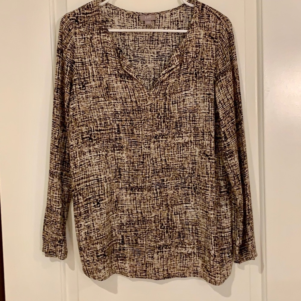 J. JILL V- NECK BLOUSE - Picture 9 of 15